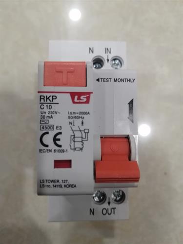 RCBO LS 1P-N 10A 30mA 4.5KA ( RKP 1P-N )